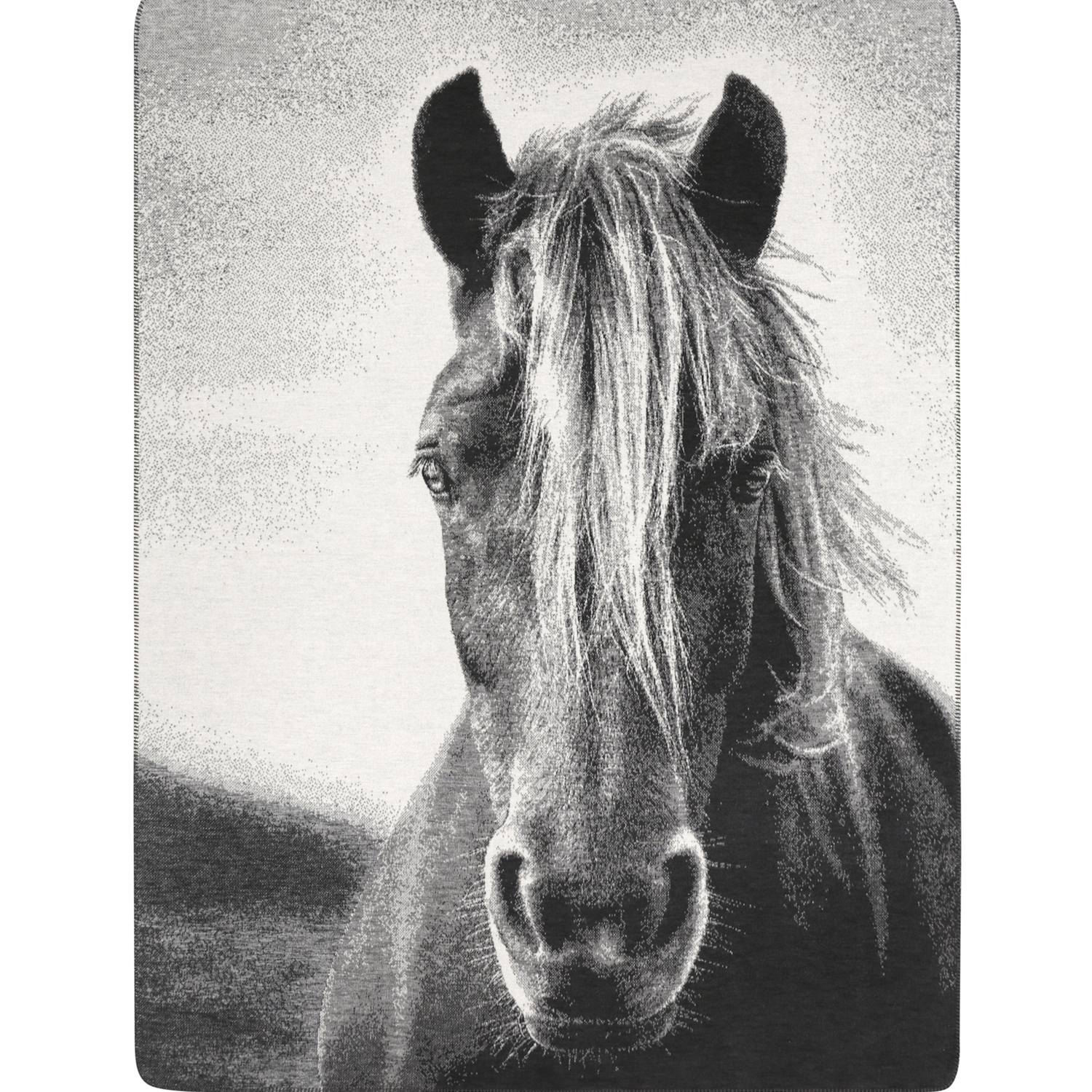 Biederlack Decke Animal Love Silver 150x200cm – ROMODO ® | Wolldecken