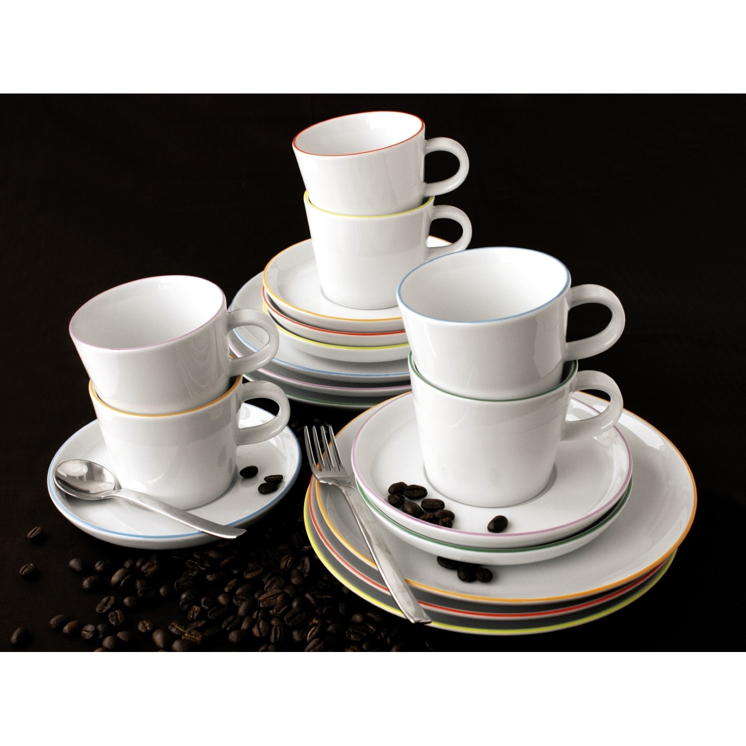 Arzberg Cucina Basic colori Kaffeeset 18-tlg. 