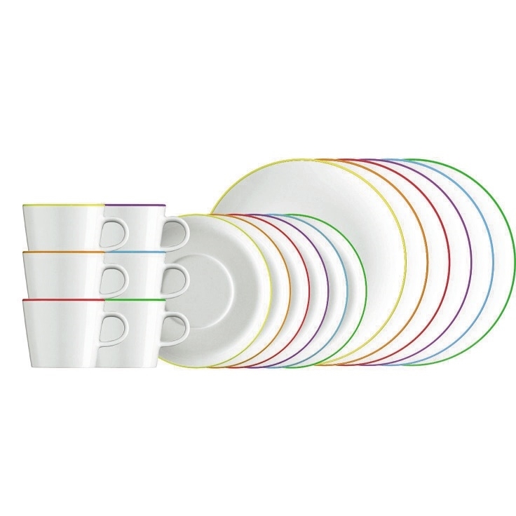 Arzberg Cucina Basic colori Kaffeeset 18-tlg. 