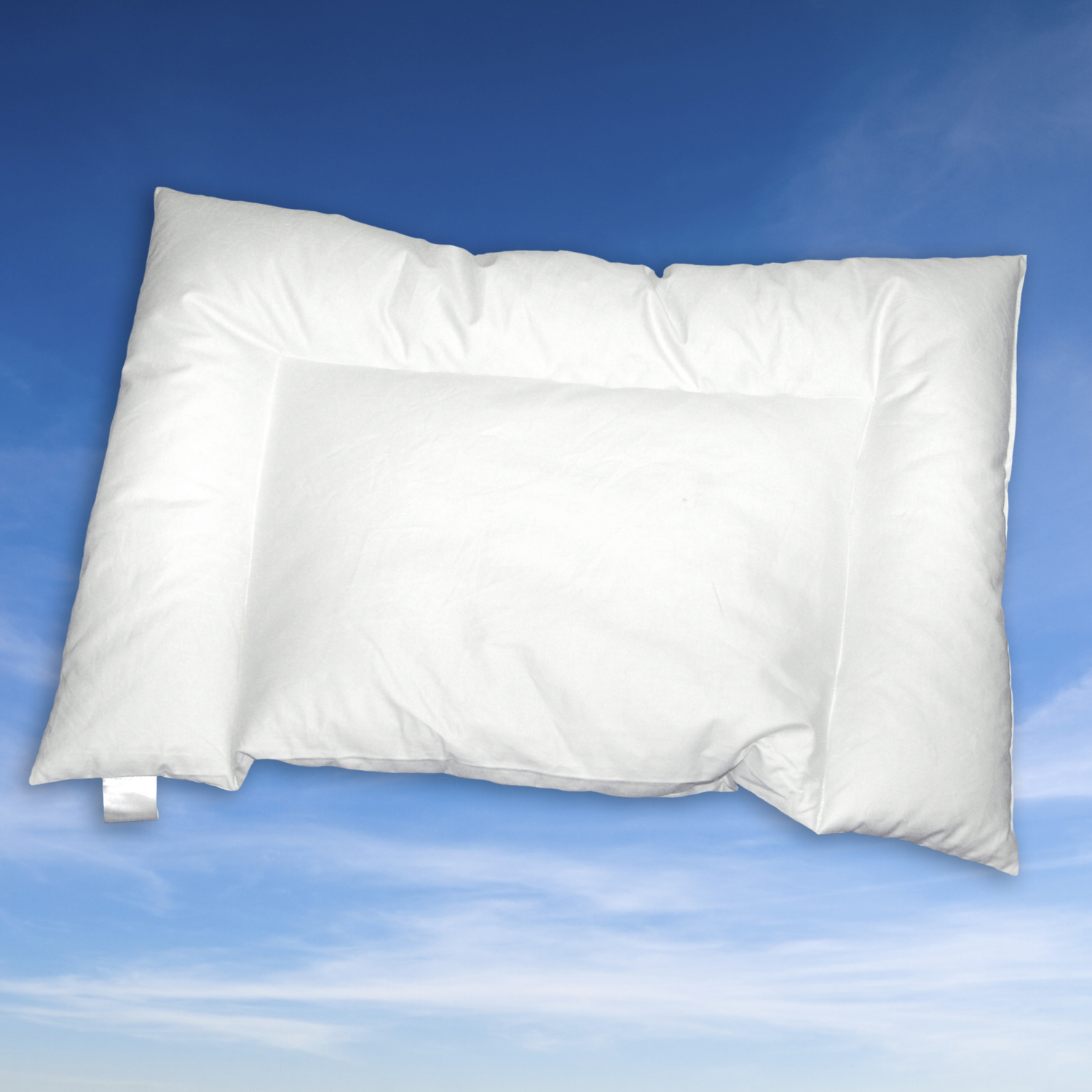 Babyflachkissen 40x60cm 50% Daunen 50% Federn waschbar bis 40° C