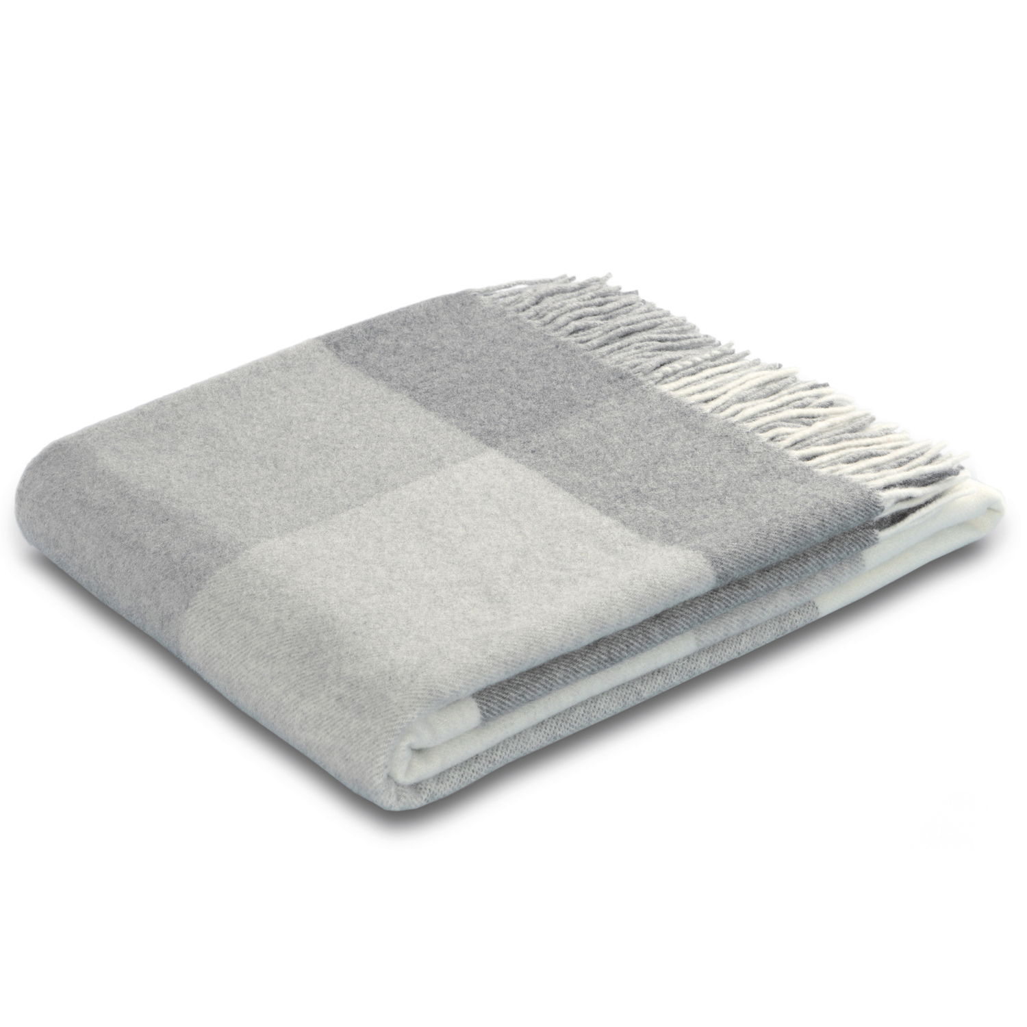 Biederlack Plaid Pleasant grey 130x170cm Franse