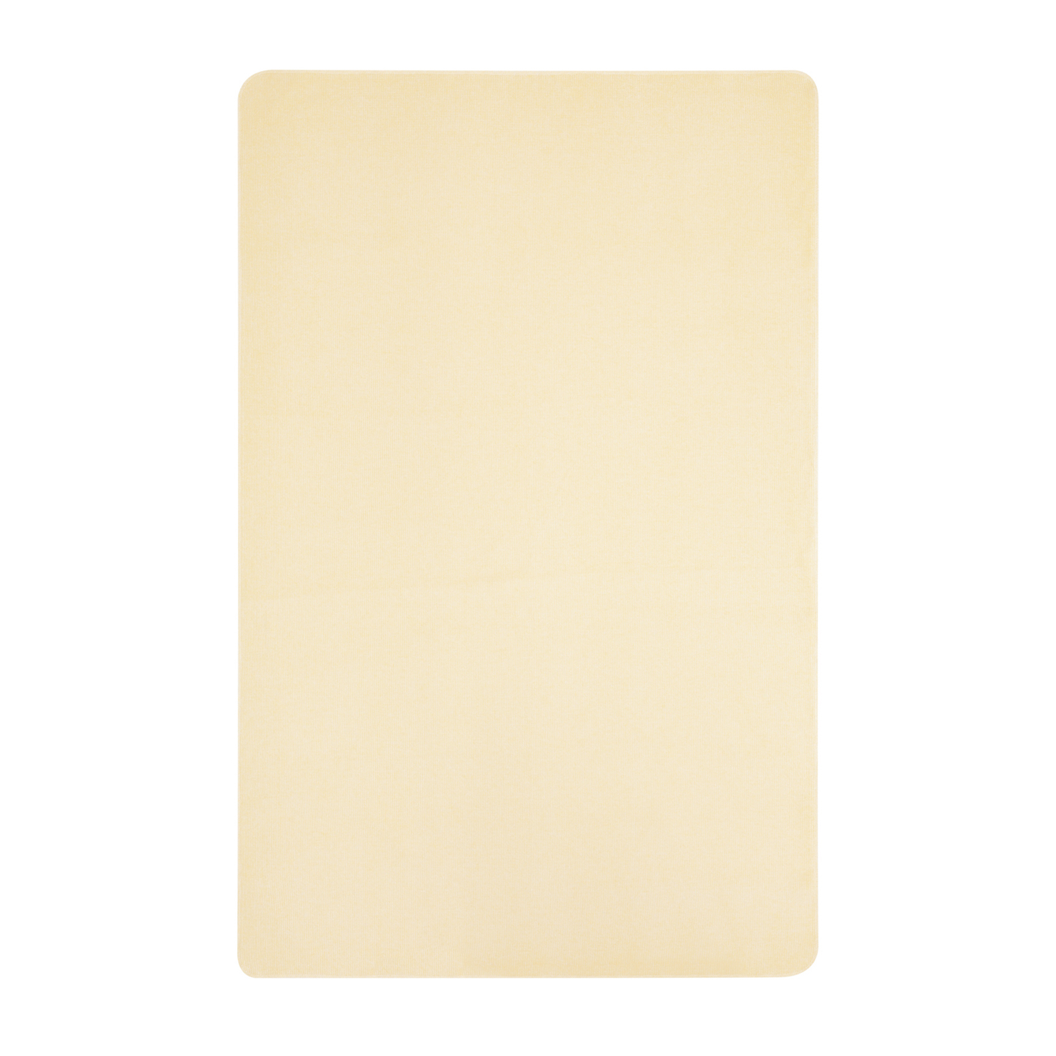 Biederlack Wohndecke PEARL 150x200cm gelb Kuscheldecke mit Overlockstich