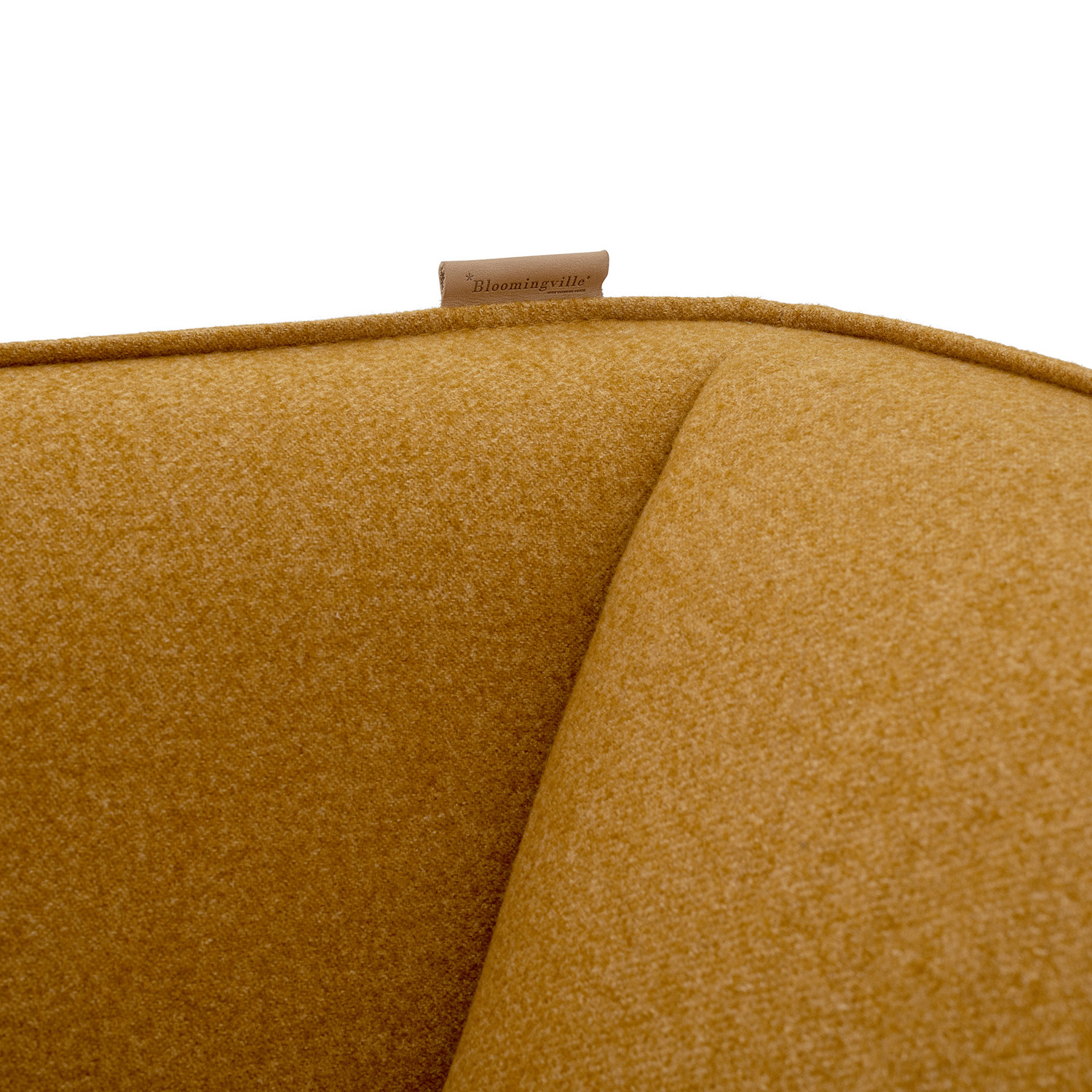 Bloomingville Loungesessel Elliot orange moderner wunderschöner Sessel