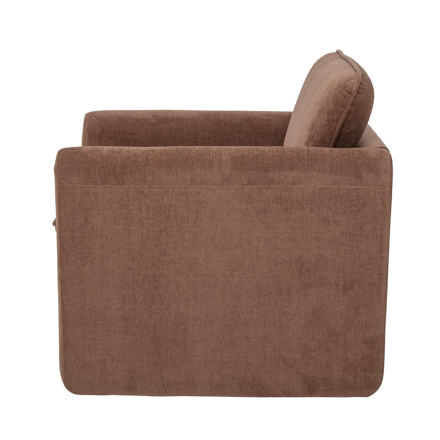 Bloomingville Loungesessel Paseo braun Wohnzimmersessel skandinavisches Design