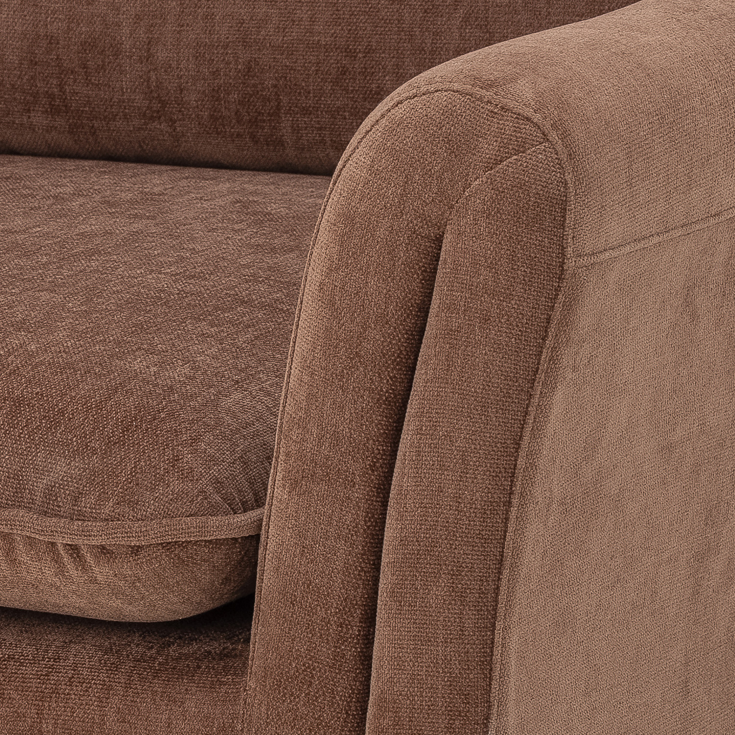 Bloomingville Loungesessel Paseo braun Wohnzimmersessel skandinavisches Design