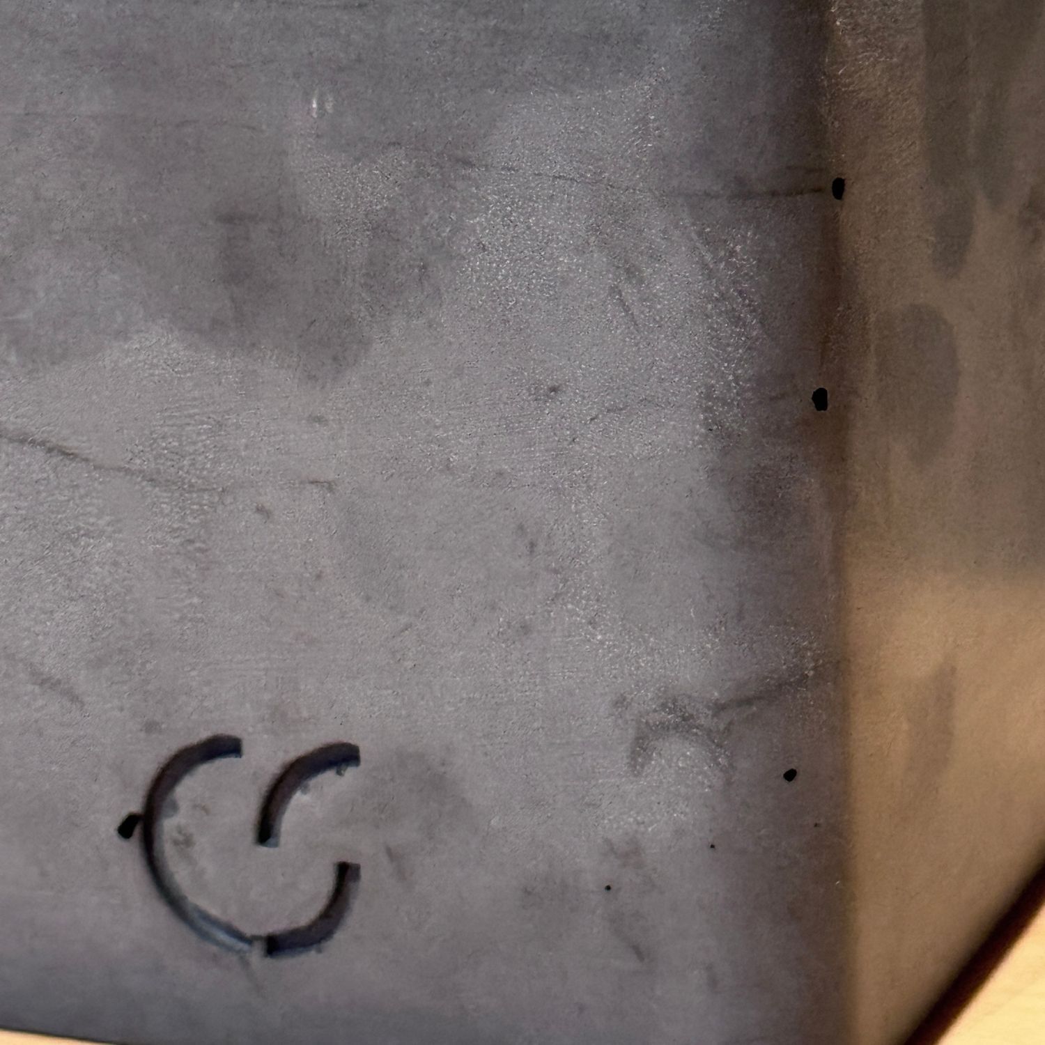 CS-Beton Tischfeuer SMART dunkelgrau 10 cm eckig Deko für den In- und Outdoorbereich