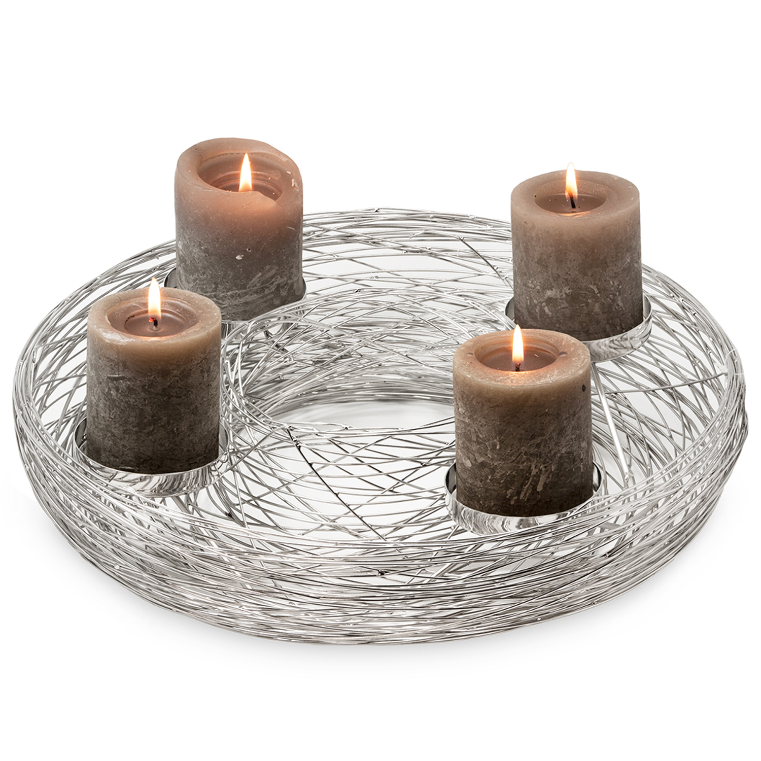 EDZARD Adventskranz Laval Durchmesser 42cm 