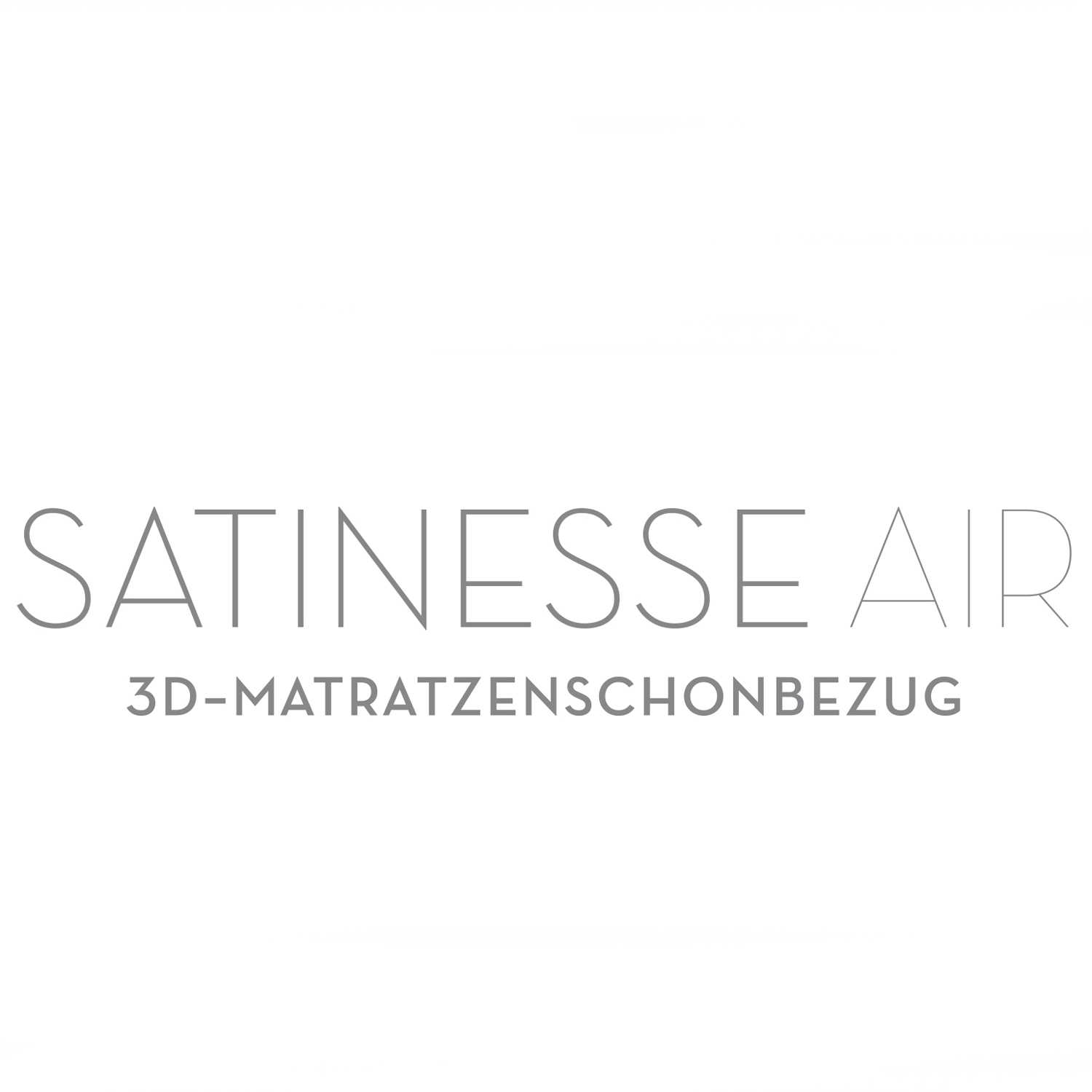 FORMESSE Kissenschonbezug Satinesse Air Silver wollweiß 40x80cm