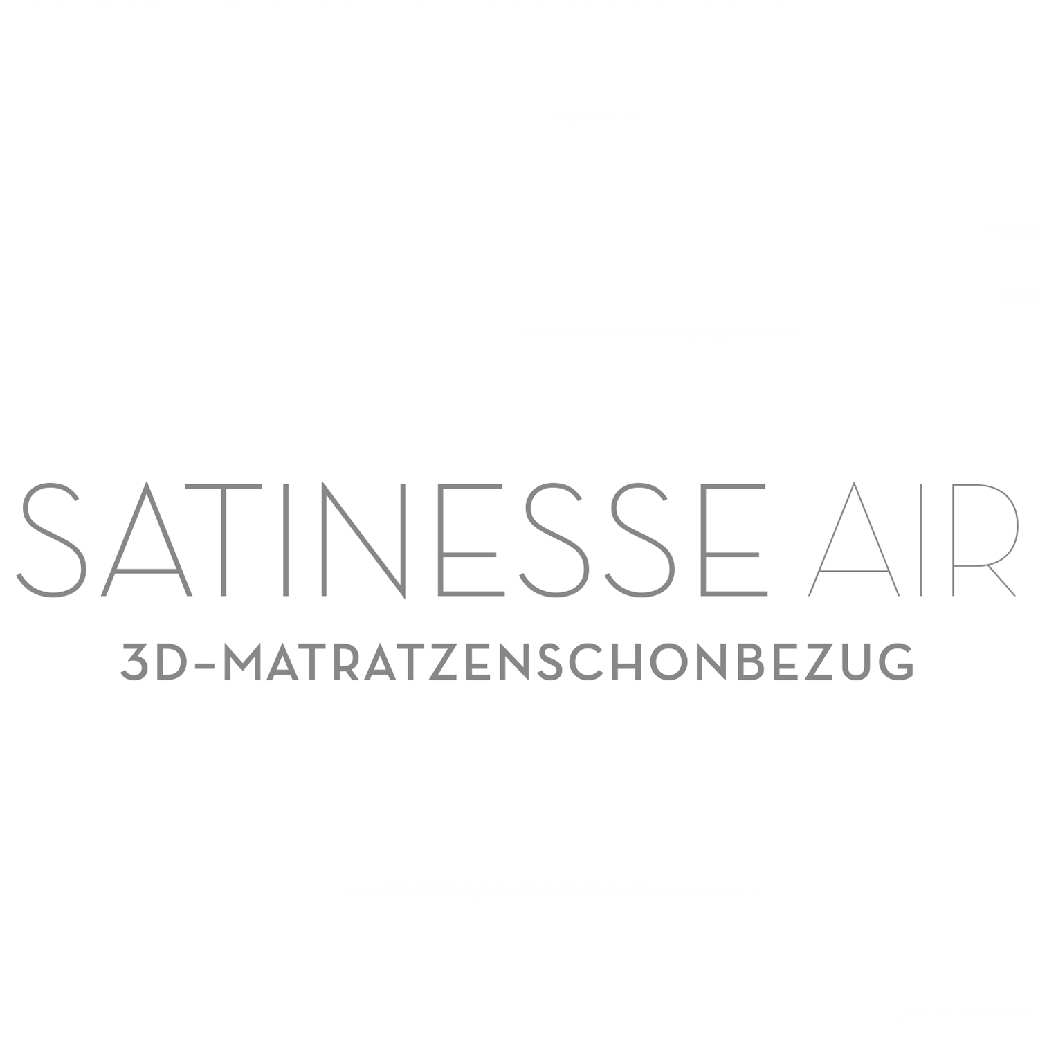 FORMESSE Kissenschonbezug Satinesse Air Silver wollweiß 80x80cm