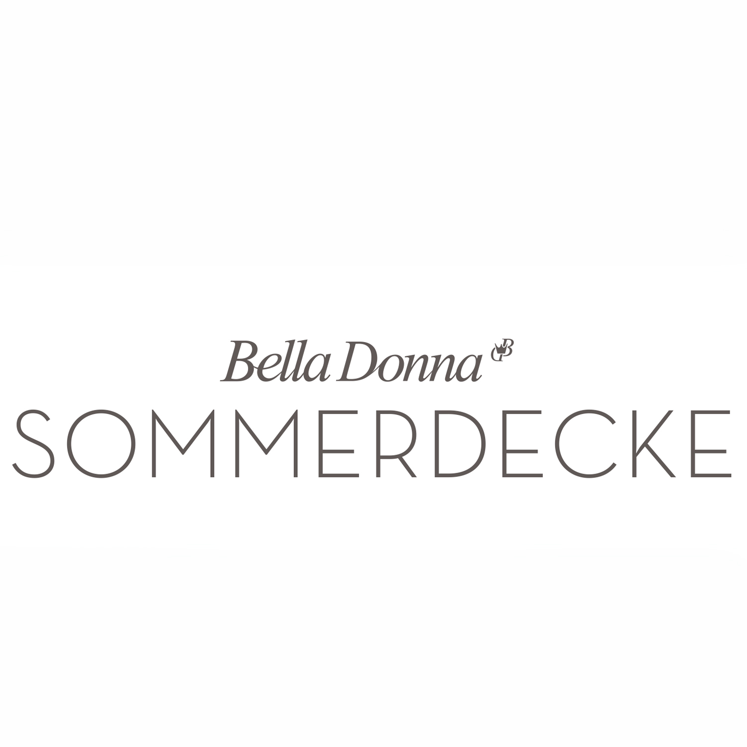 FORMESSE Sommerdecke Bella Donna arktis 150x220cm