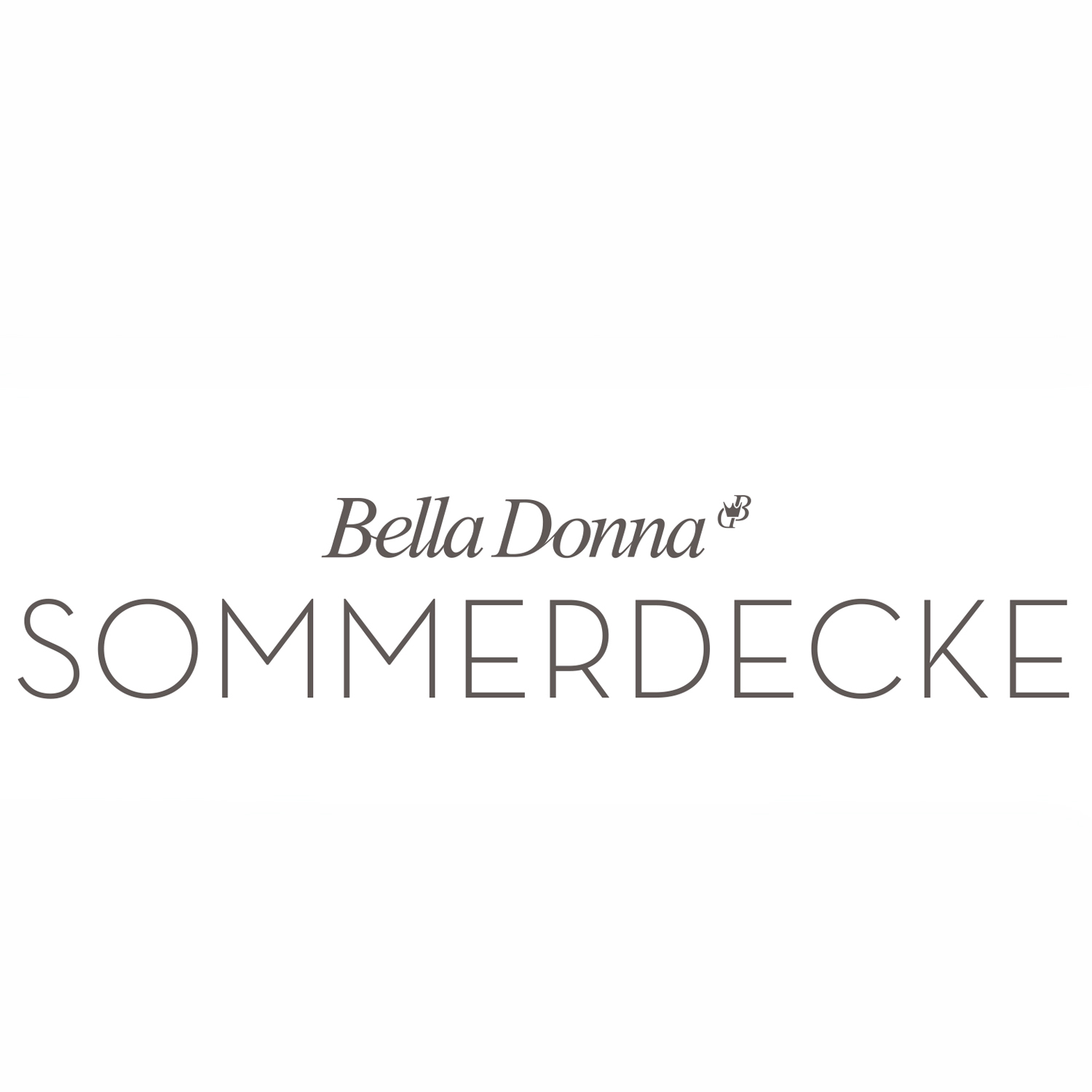 FORMESSE Sommerdecke Bella Donna grau 220x260cm