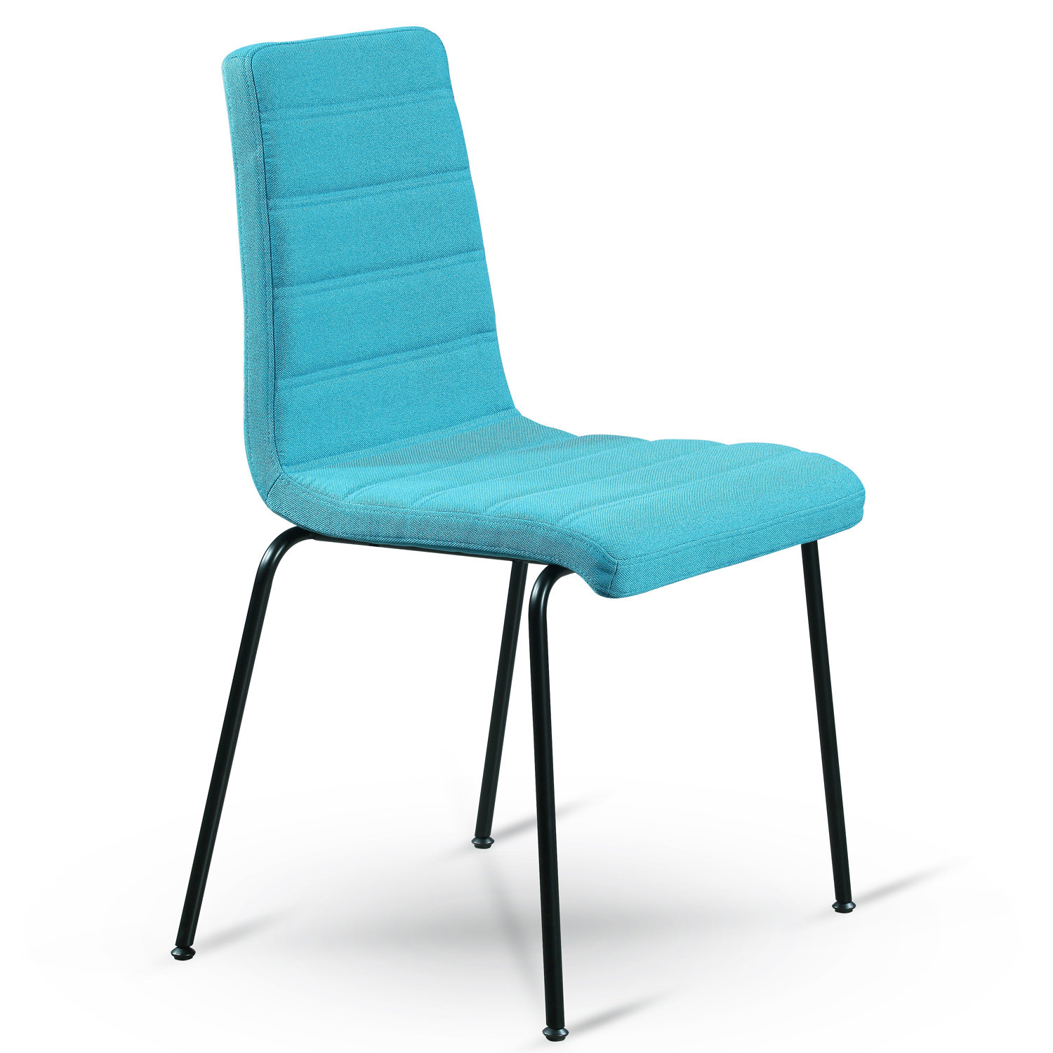 GARAGEEIGHT Stuhl Dundie Türkis im 2er-Set 82,5x57x50cm – ROMODO