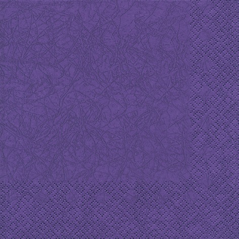 HOMEFASHION Papierservietten Struktur Modern colours violet 40x40cm 20 Servietten pro Packung