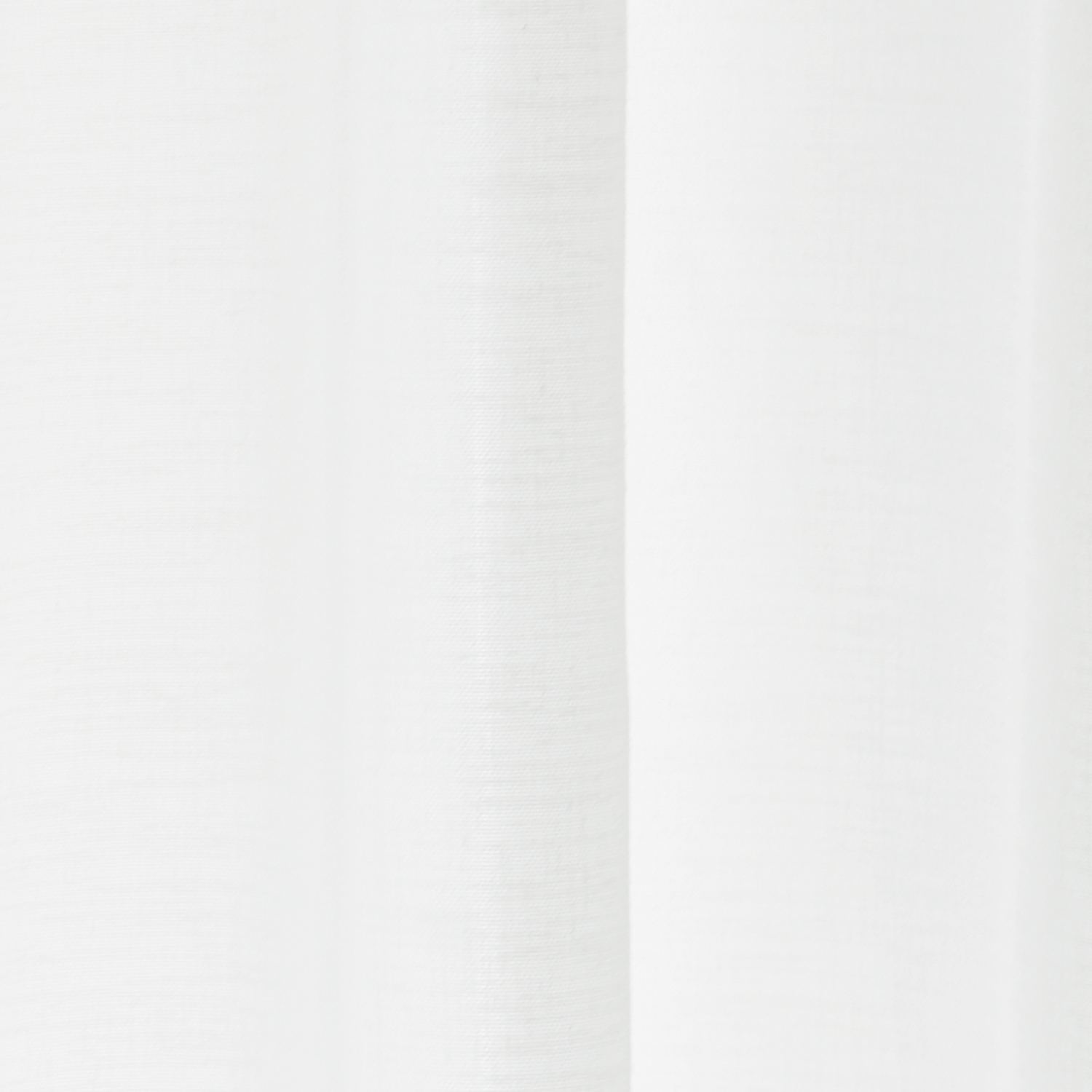 HOMING Vorhang mit verdeckten Schlaufen Oskar weiß Transparente Uni-Gardine