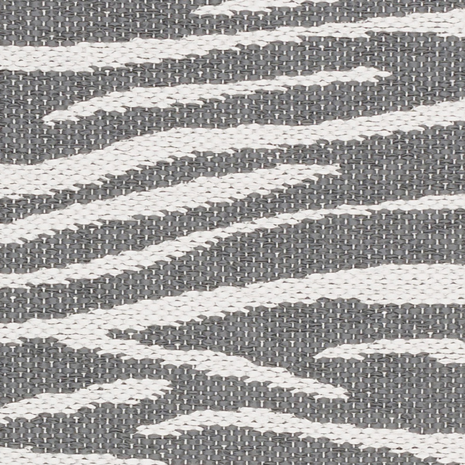 Horredsmattan Teppich Zebra Grey für Innen und Aussen Made in Sweden since 1956 Hohe UV-Beständigkeit Pflegeleicht