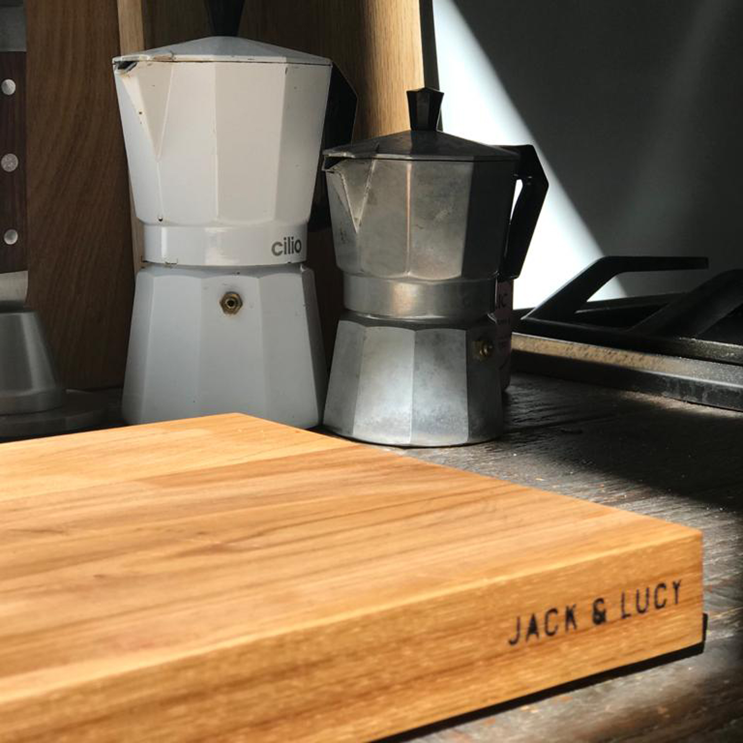 Jack&Lucy ESSENTIAL Schneidebrett Reversible Eiche geölt 45x29,5cm