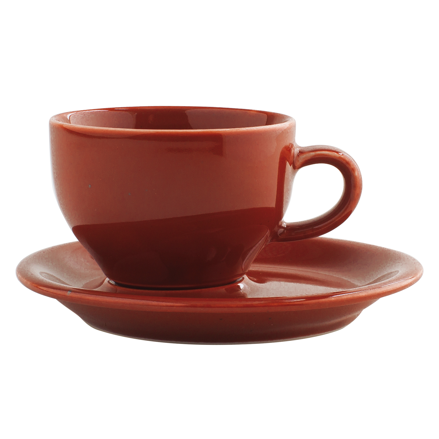 KAHLA Cappuccino International-Tasse Homestyle siena red 0,23l 