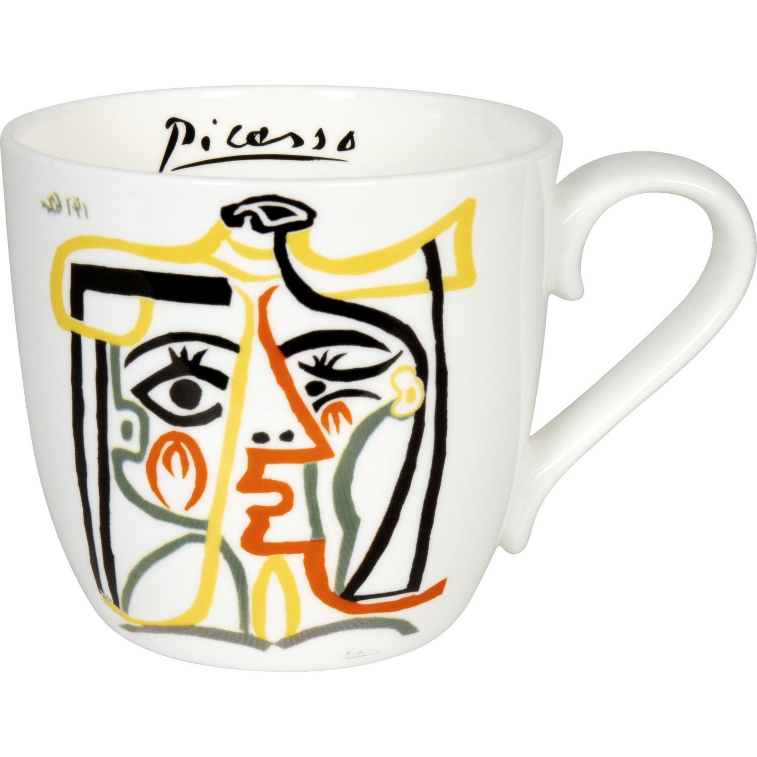Könitz Tasse Picasso Jaqueline with hat Kaffeebecher aus Porzellan