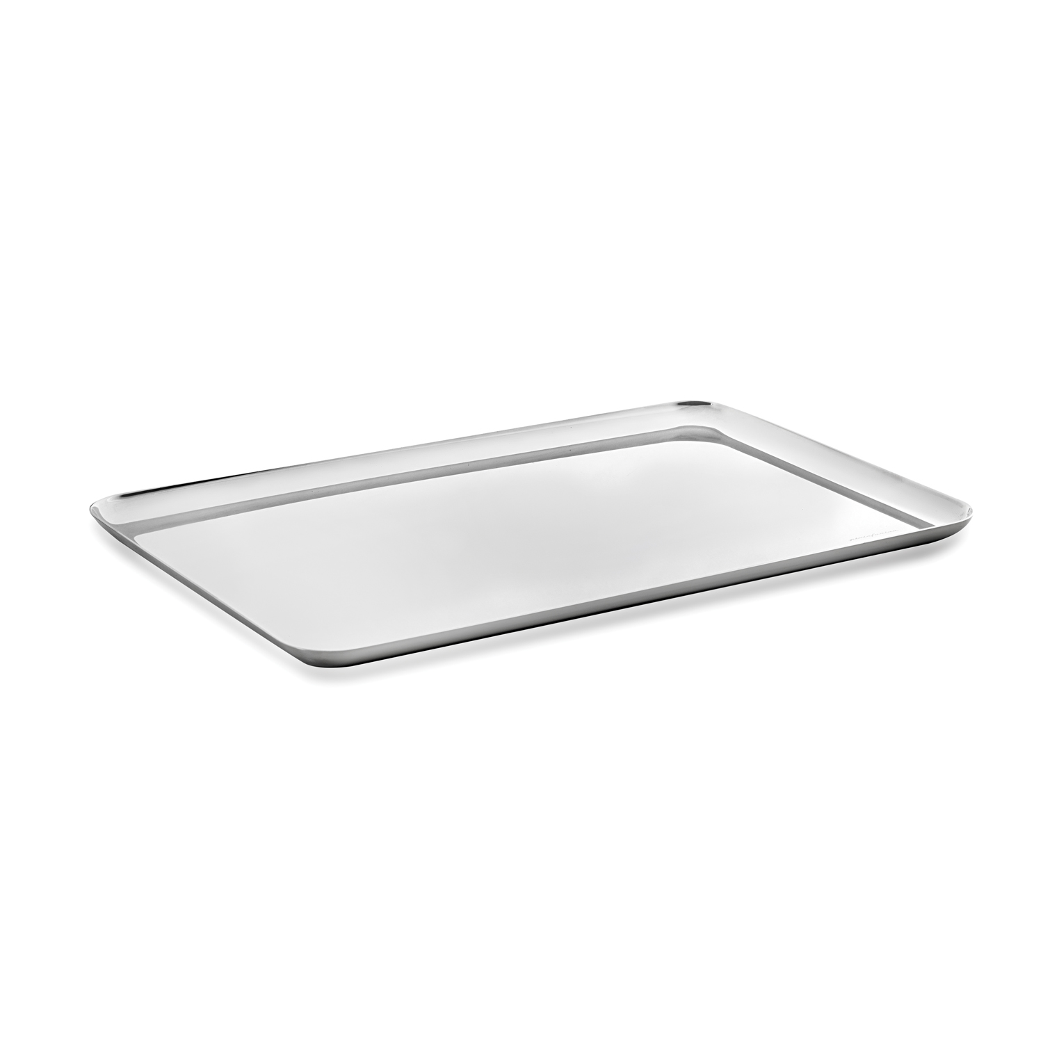 MEPRA Tablett Edelstahl 37x24cm eckig designed by Pininfarina