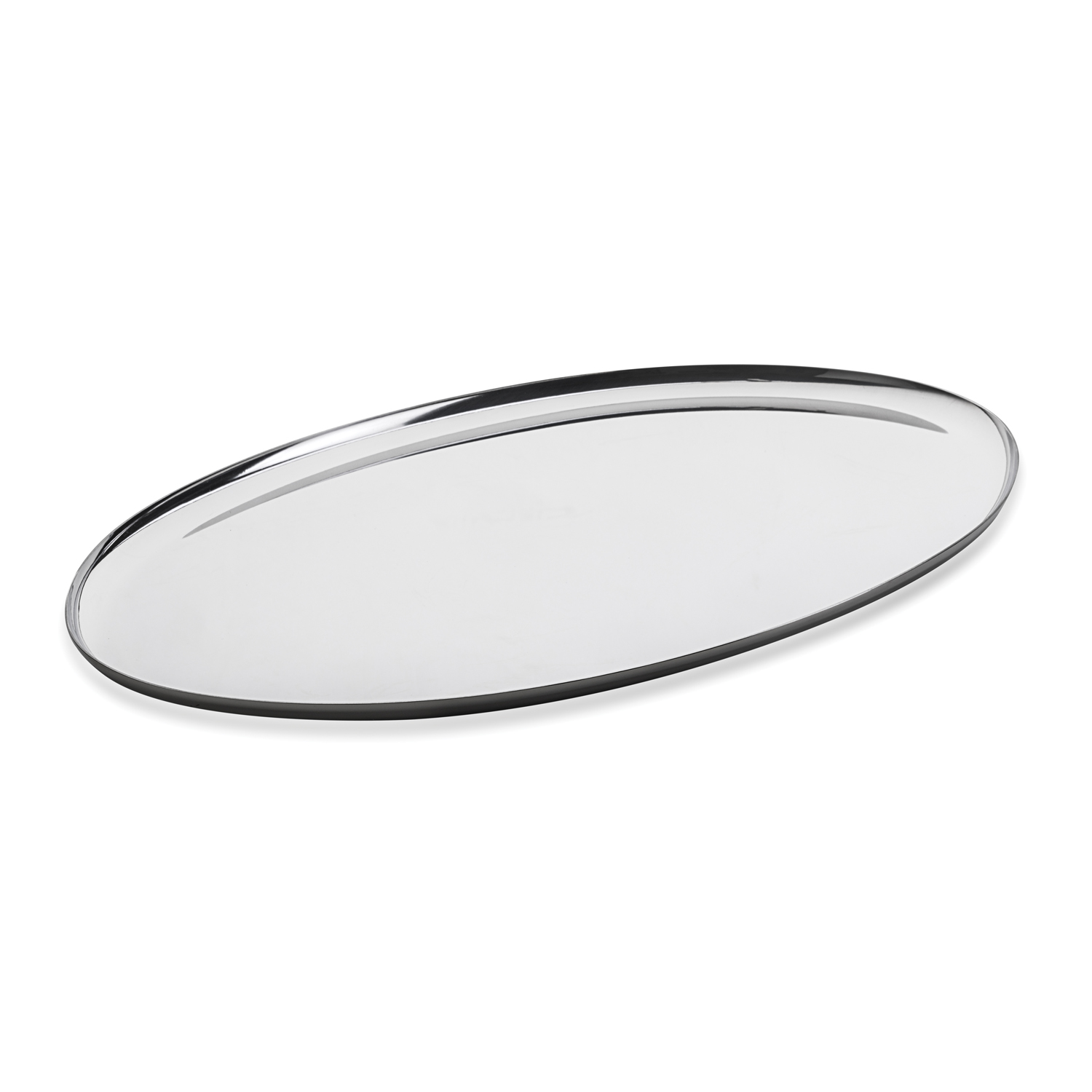 MEPRA Tablett Edelstahl 45x28cm oval designed by Pininfarina