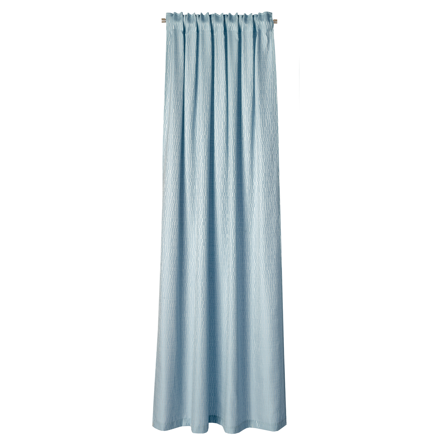 NEUTEX MESSINA Vorhang eisblau Schal mit Schlaufenband blickdicht