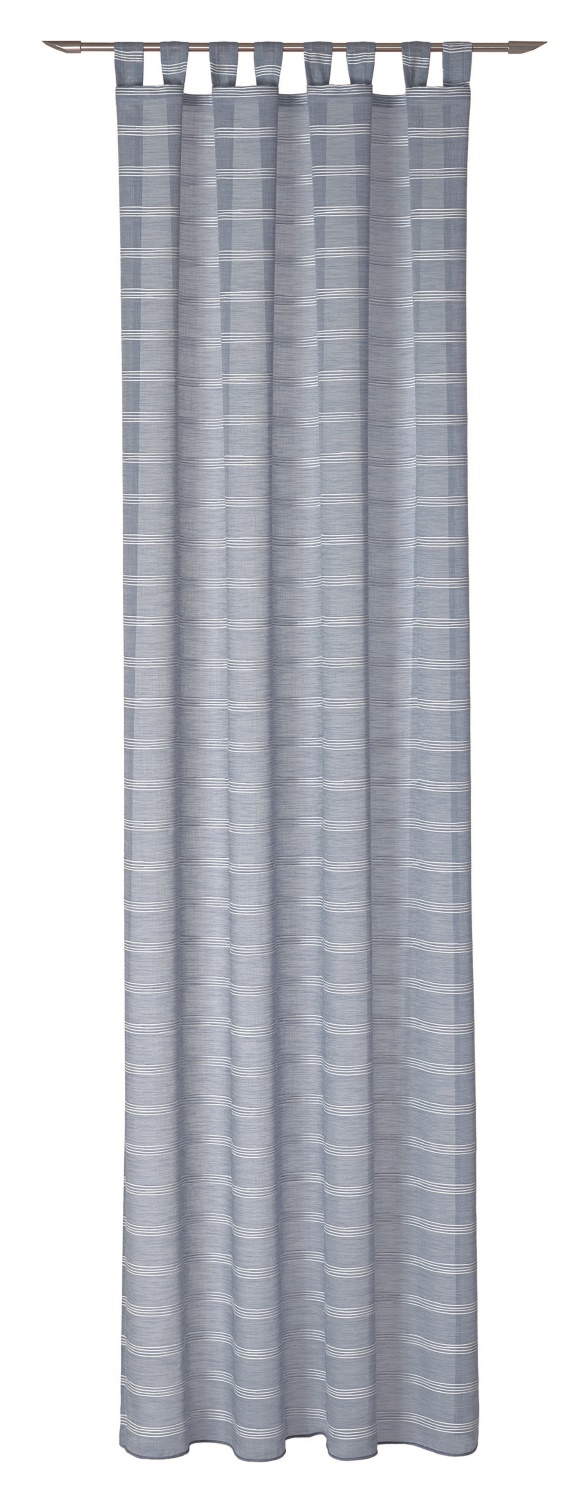 NEUTEX Schlaufenschal Schlaufengardine EVORA 245x140 cm jeansblau 