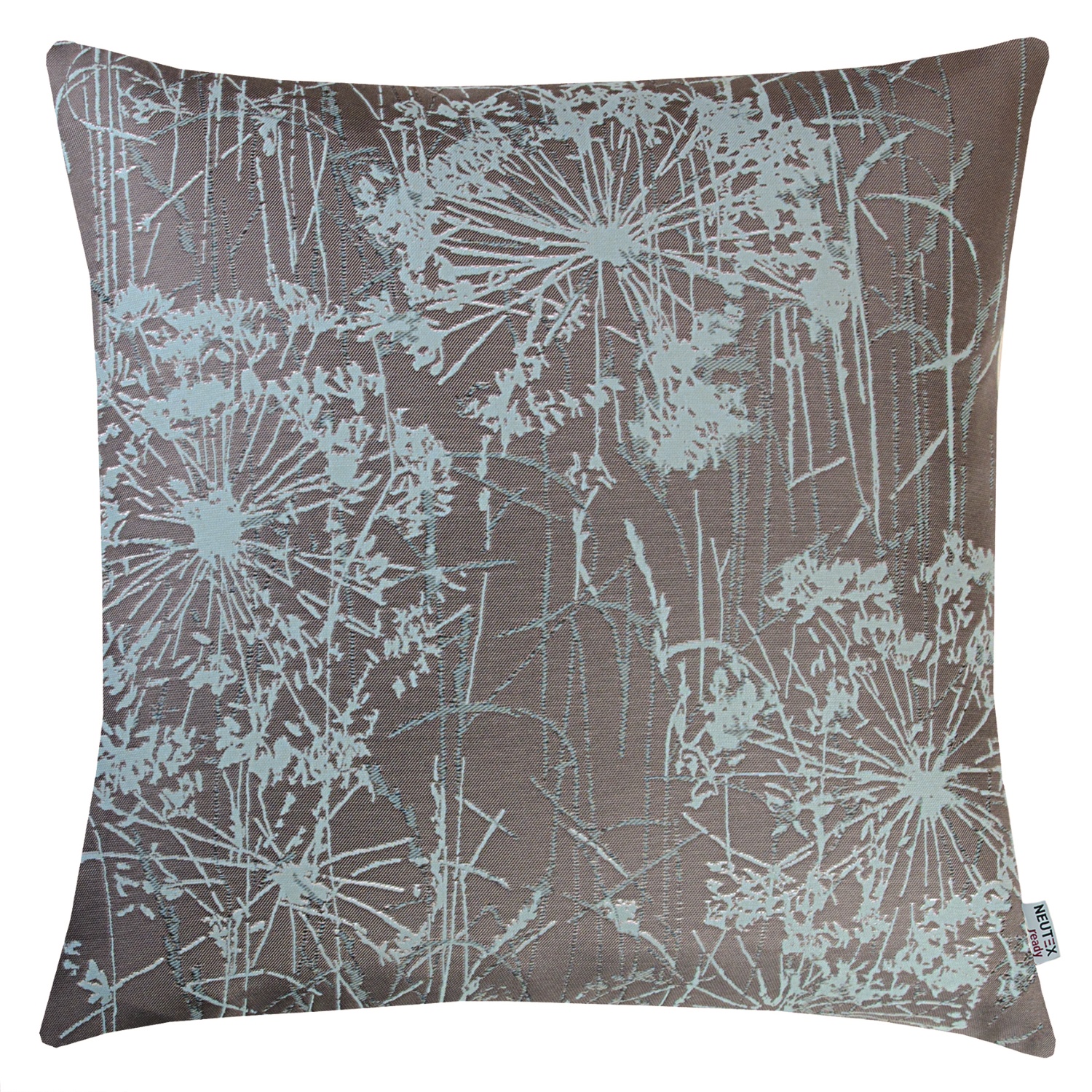 NEUTEX Wendekissenhülle FIORETTO Pusteblume 48x48 cm hellblau 