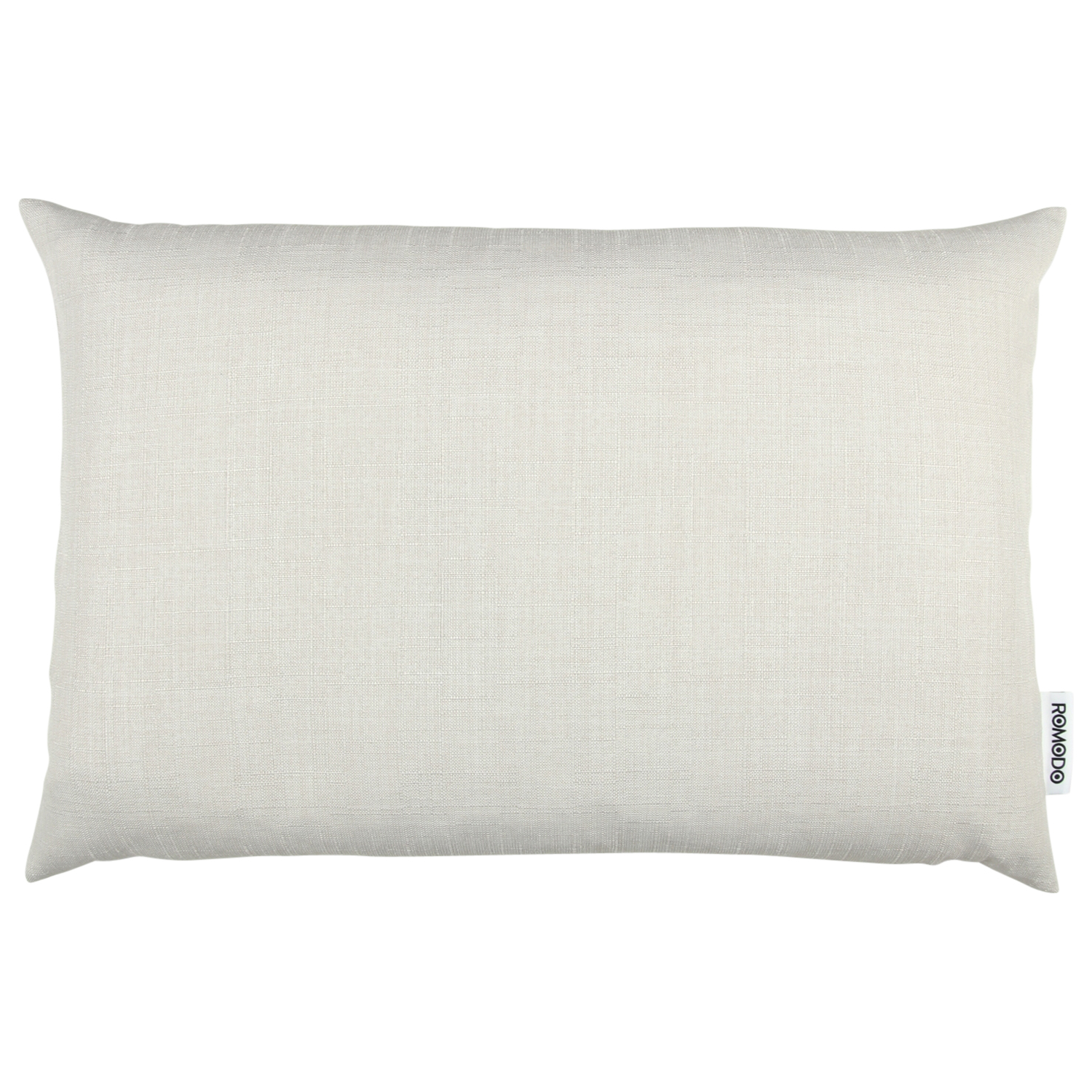 ROMODO Kissen Nestos 40 x 60 cm uni beige mit Reißverschluss