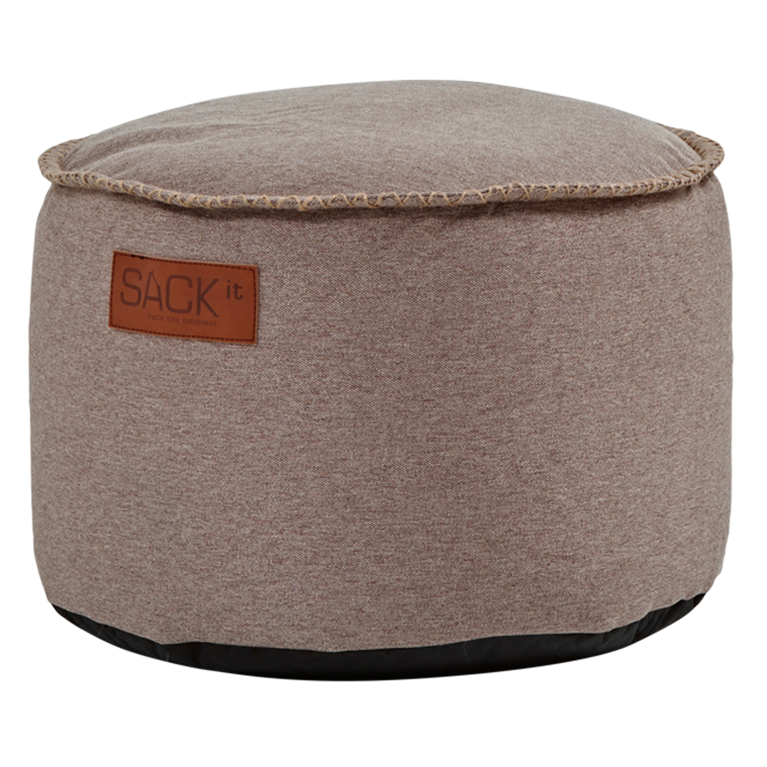 SACKit Sitzhocker rund RETROit Canvas DRUM Sand 