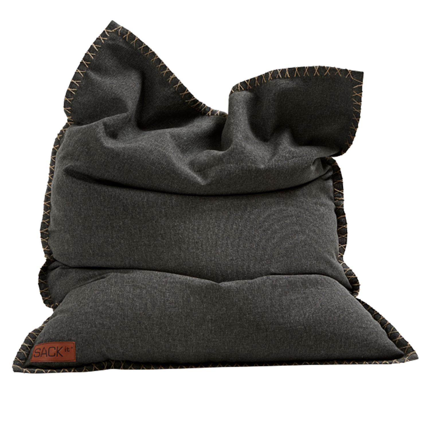 SACKit Sitzkissen SQUAREit Cobana Grey In- und Outdoor 