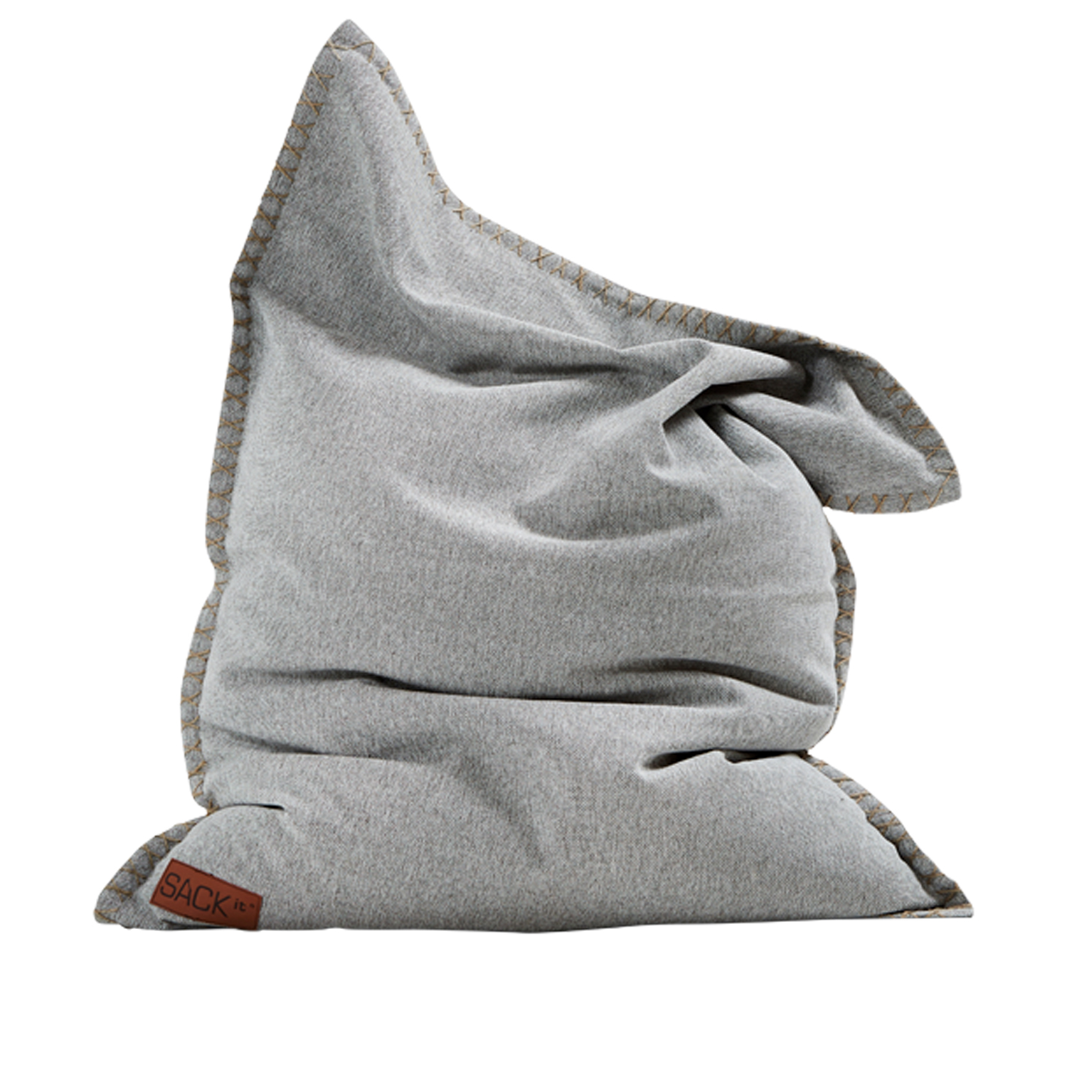 SACKit Sitzkissen SQUAREit Cobana JUNIOR Sand Melange In- und Outdoor 