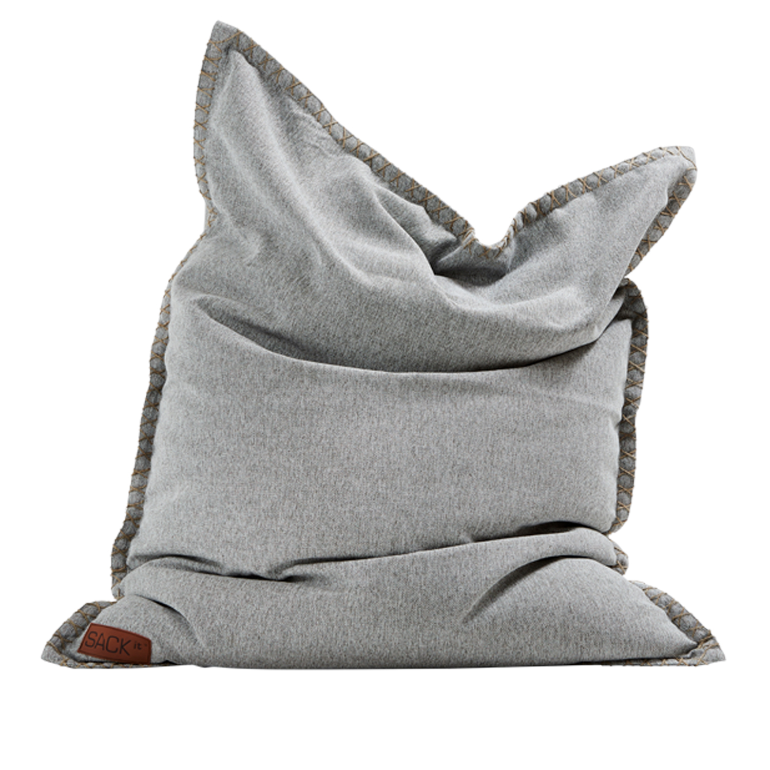 SACKit Sitzkissen SQUAREit Cobana Sand Melange In- und Outdoor 