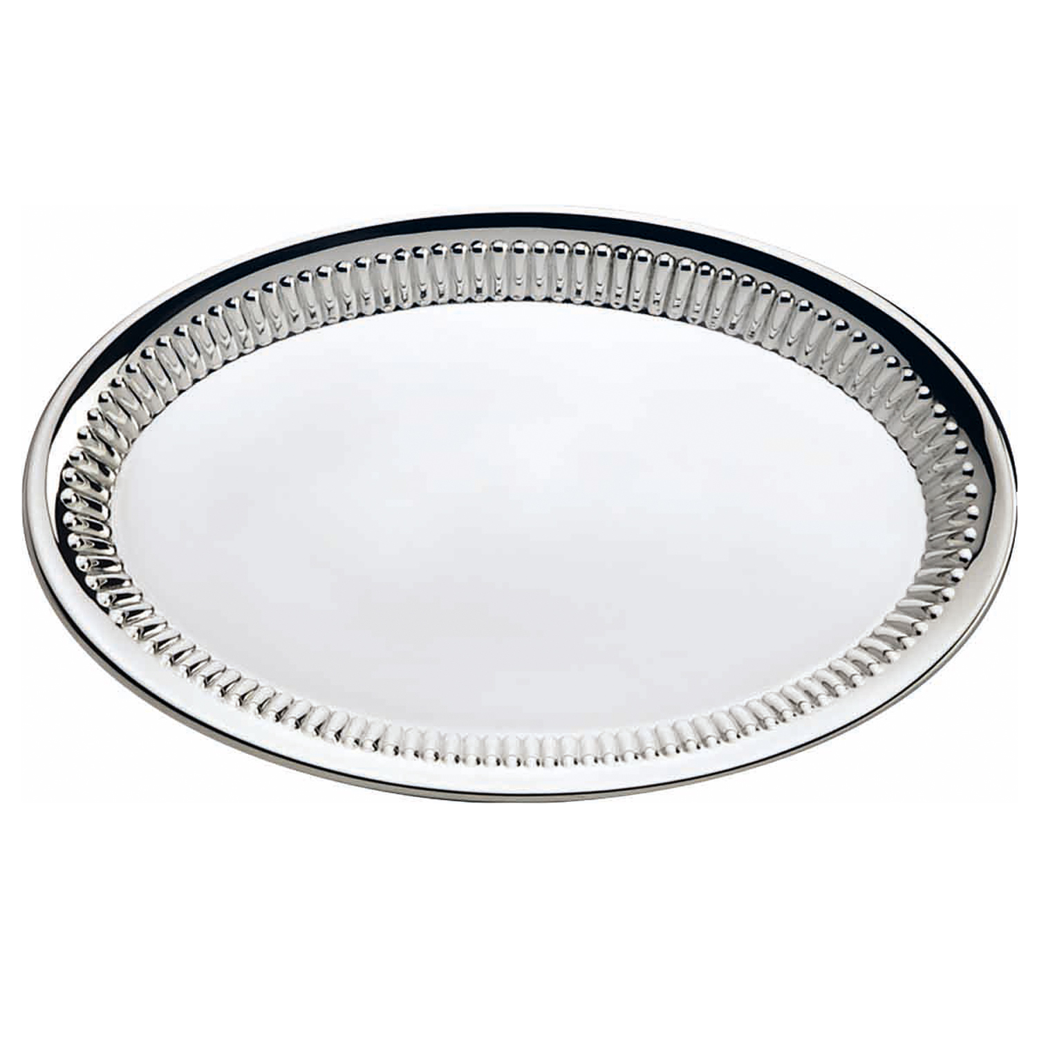 Sonja Quandt Tablett Queen Anne oval 20x13cm 925 Sterling Silber