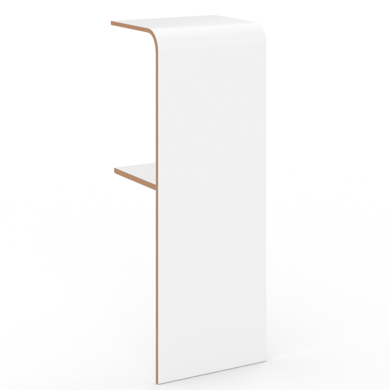 Tojo-find Regal Ablage MDF beschichtet weiß