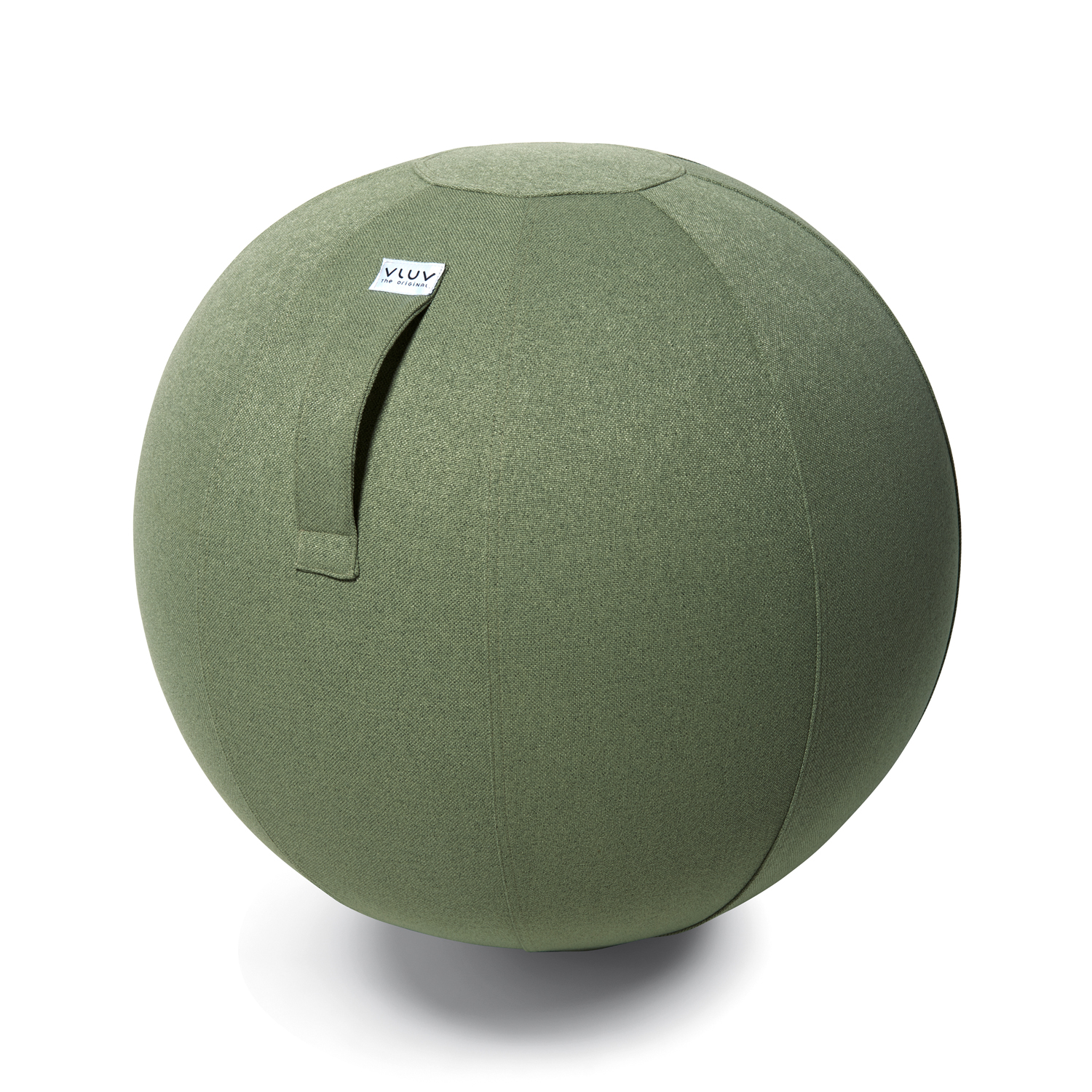 VLUV SOVA Stoff-Sitzball 60-65cm Pesto ergonomisches Sitzmöbel