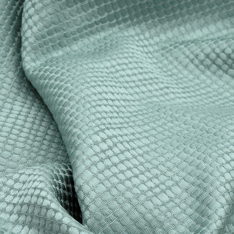 Vorhangstoff Dekostoff Goiânia Uni mintgrün Breite 140 cm blickdicht