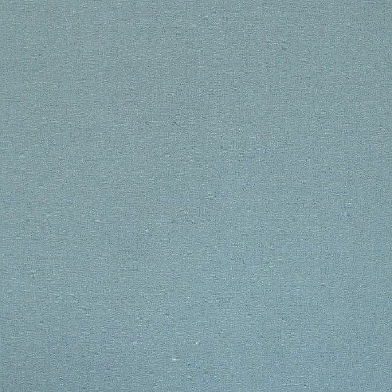 Vorhangstoff Dekostoff Vilnius Uni Satin hellblau Breite 135cm blickdicht matt und glänzende Seite