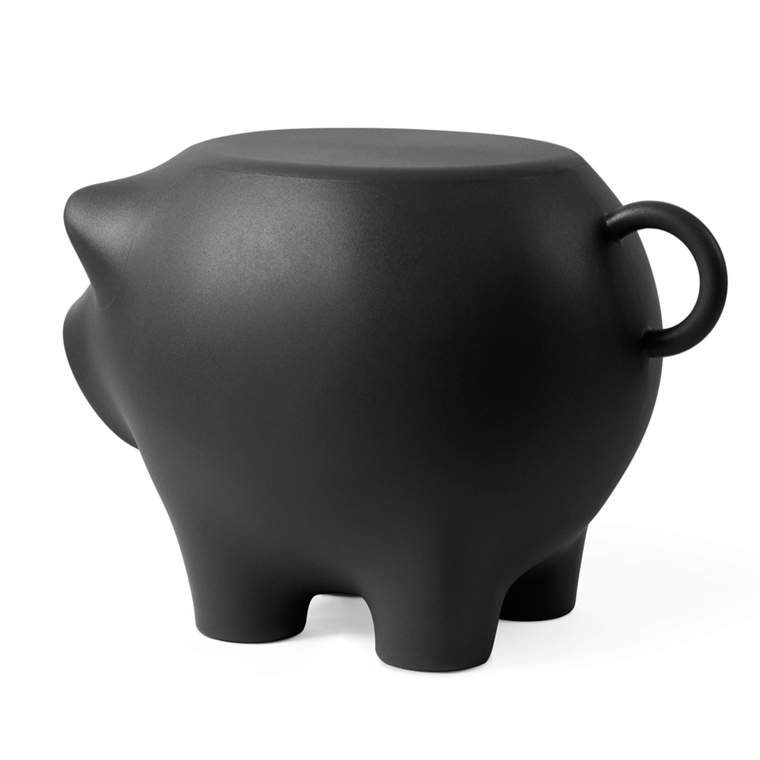 Werkwaardig Beistelltisch SIDEPIG schwarz Couchtisch Griff designed by Timo Keultjes und Diederik Dam