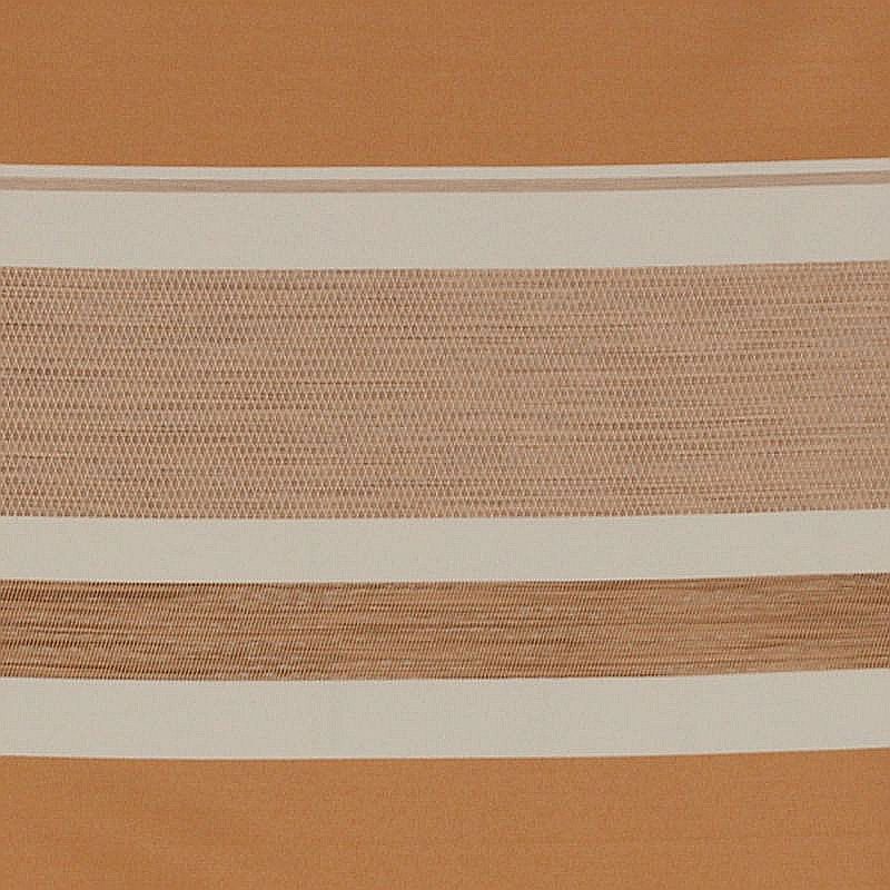 Wildkogel Blickdicht Vorhangstoff Deko Querstreifen 100% PES hellbraun B:154cm 