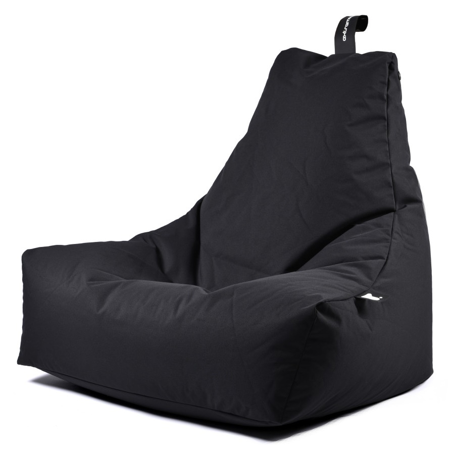 b-bag extreme lounging Sitzsack mighty-b Black In & Outdoor 