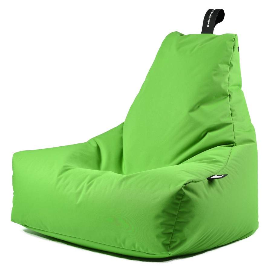 b-bag extreme lounging Sitzsack mighty-b Lime In & Outdoor 