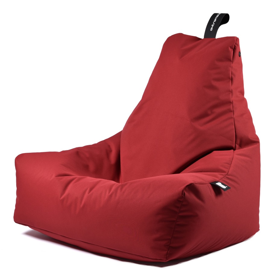 b-bag extreme lounging Sitzsack mighty-b Red In & Outdoor 