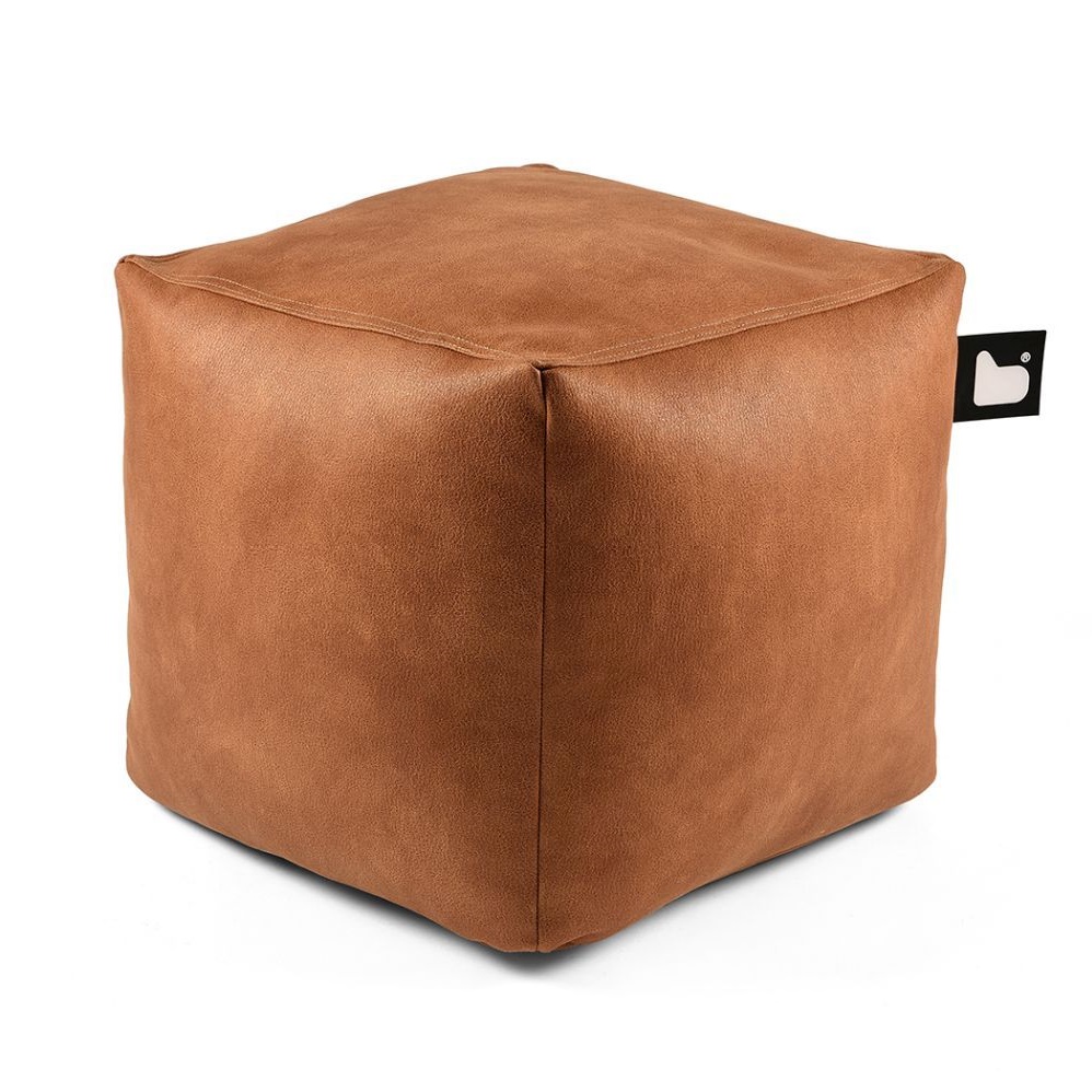b-box extreme lounging Sitzwürfel Indoor Tan perfekte Ergänzung zum b-bag Sitzsack leicht stabil