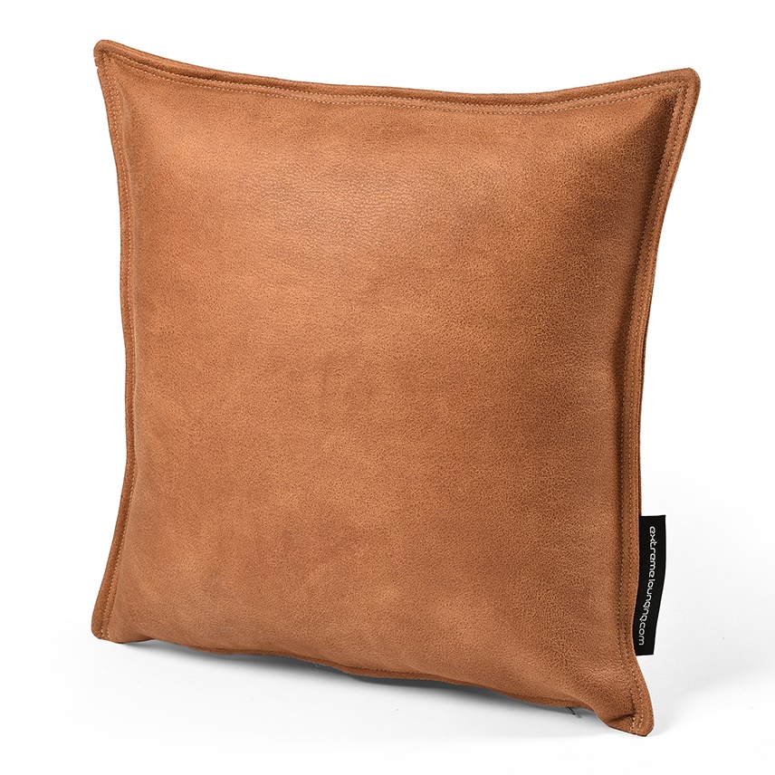 b-cushion extreme lounging Kissen Indoor Tan 40x40cm 