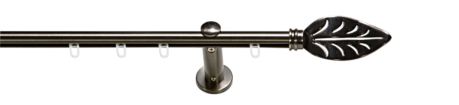erfal Komplettgarnitur Carrera Ø19mm Blatt Innenlauf 1-läufig 240cm platin 