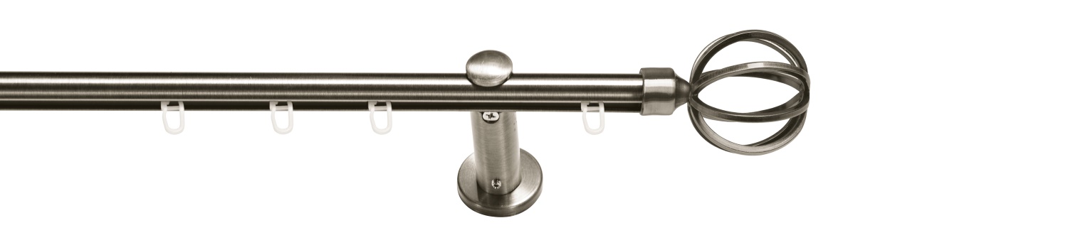 erfal Komplettgarnitur Carrera Ø19mm Cobre Innenlauf 2-läufig 160cm edelstahlf. 