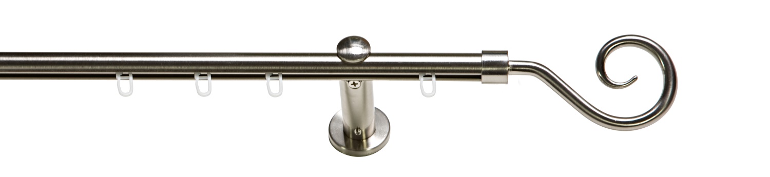 erfal Komplettgarnitur Carrera Ø19mm Spirale Innenlauf 1-läuf. 160cm edelstahlf. 