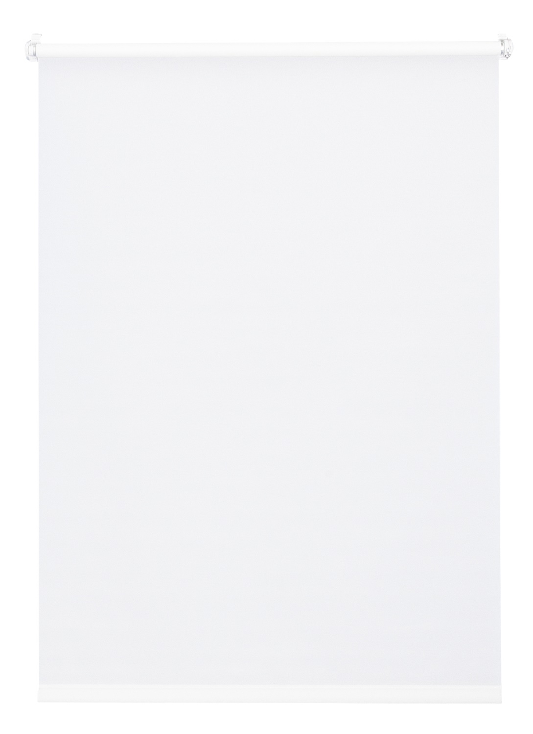 erfal Rollo Klemmfix Verdunklung Höhe 150 cm Breite 100 cm weiß/silber 