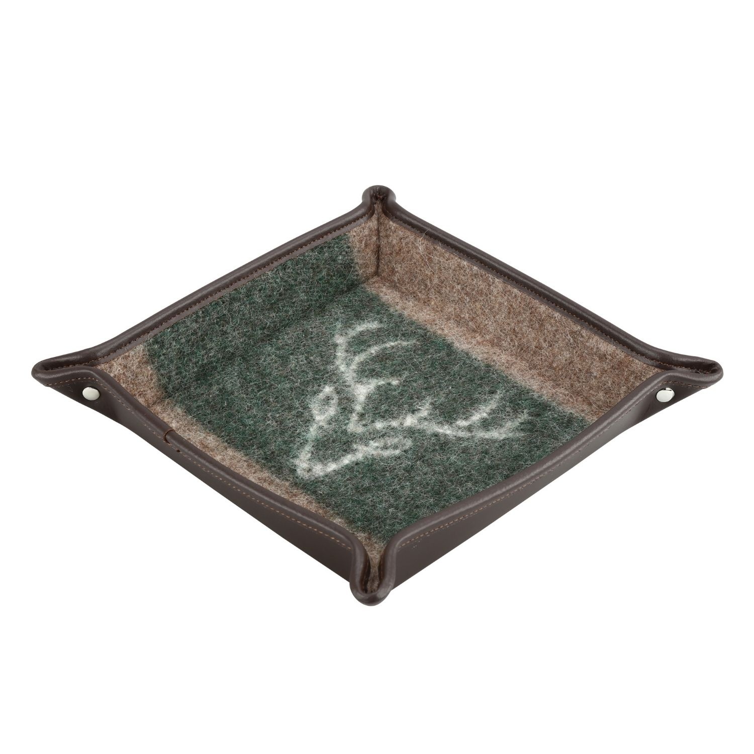 eskimo Taschenentleerer Hirsch Deer Schale aus Wolle für Wertgegenstände