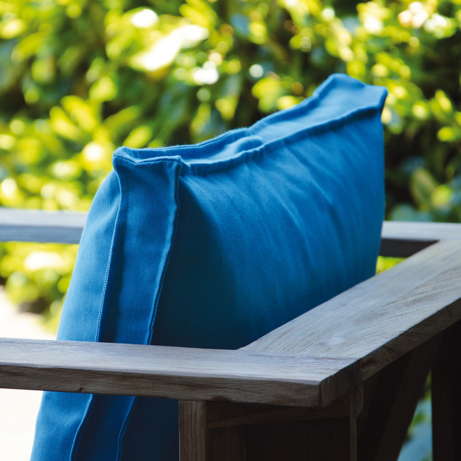 jankurtz Auflage Loungesessel BATTEN marineblau mit Reißverschluss bestehend aus Sitz- und Rückenkissen